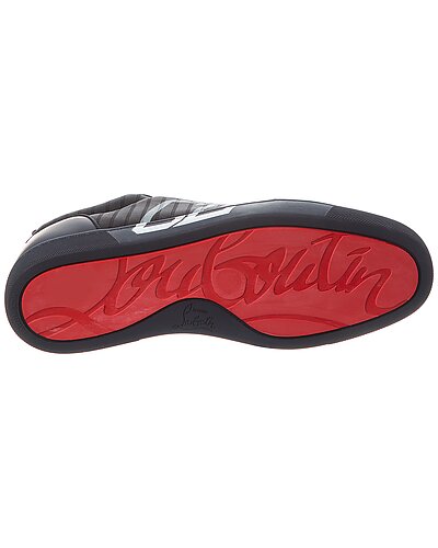 Louis Junior Varsimax Leather-Trim Sneaker