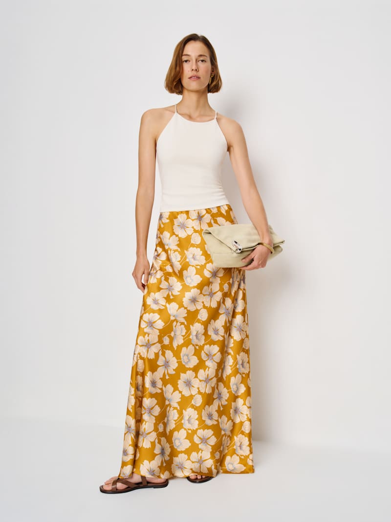 Bella Silk Skirt