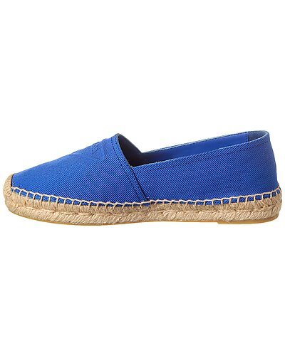 Prada Royal Blue Canvas Espadrilles