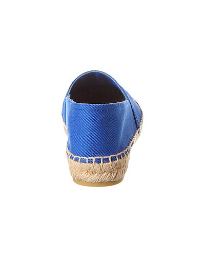 Prada Royal Blue Canvas Espadrilles