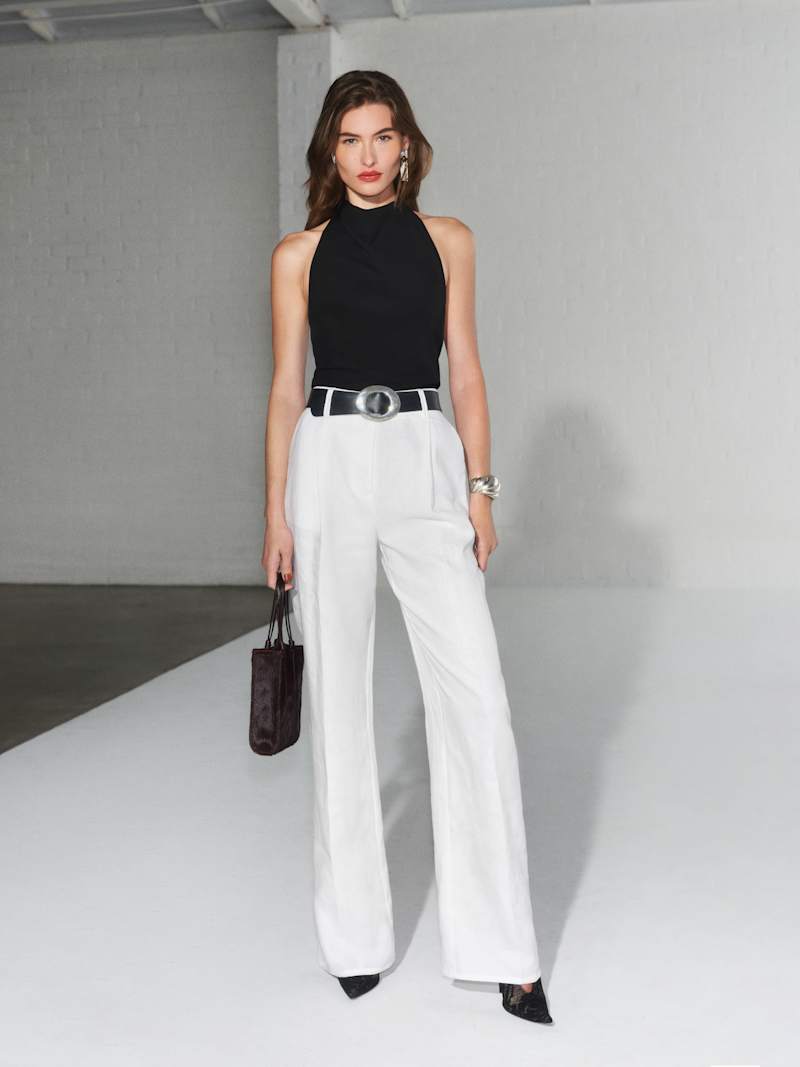 Alex Linen Mid Rise Pant