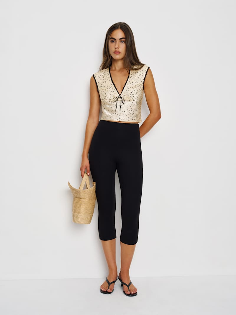 Cherry Silk Top