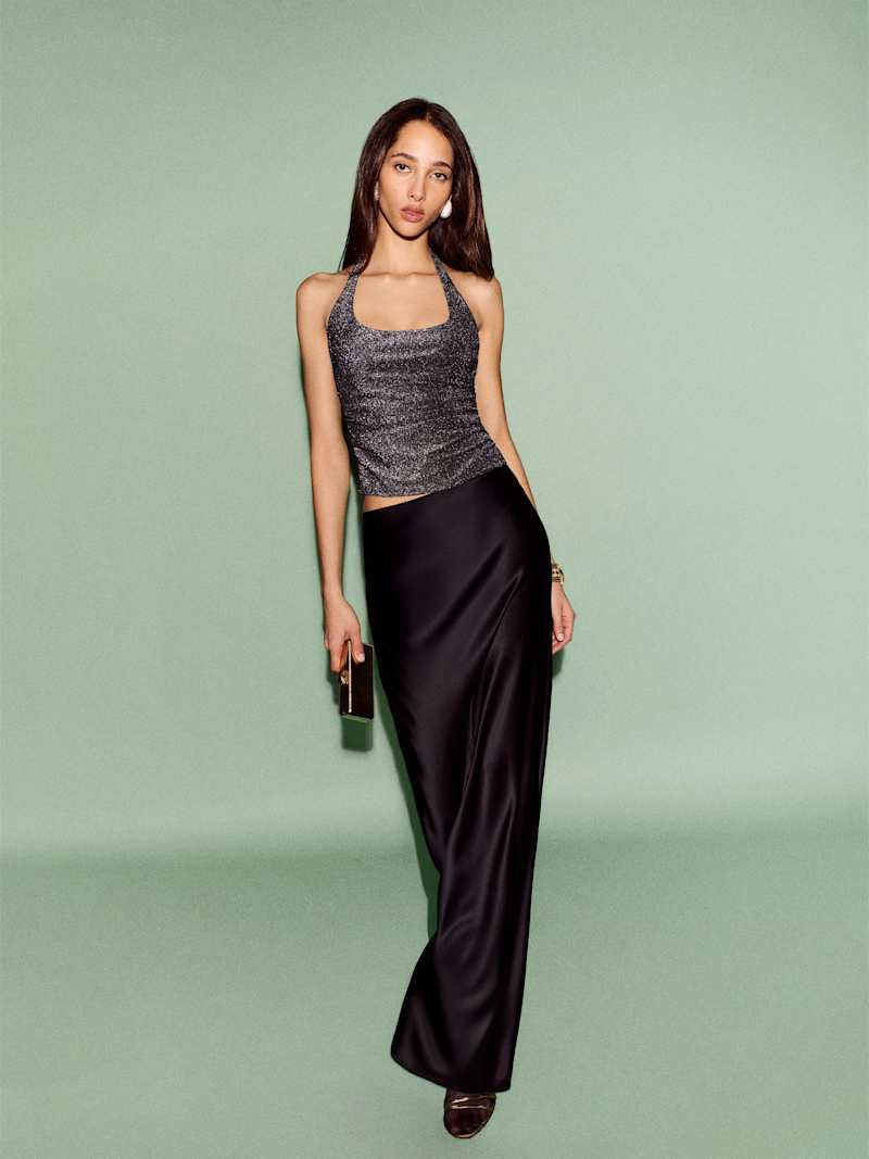 Bella Satin Skirt