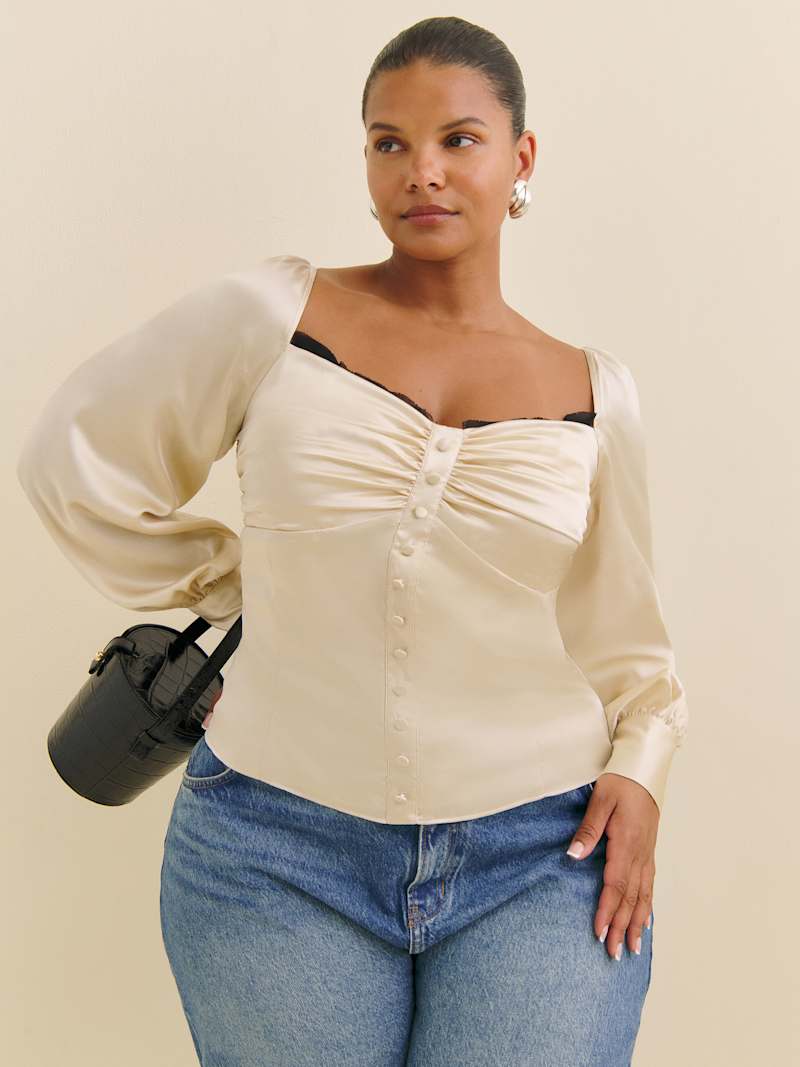 Chiara Silk Top Es