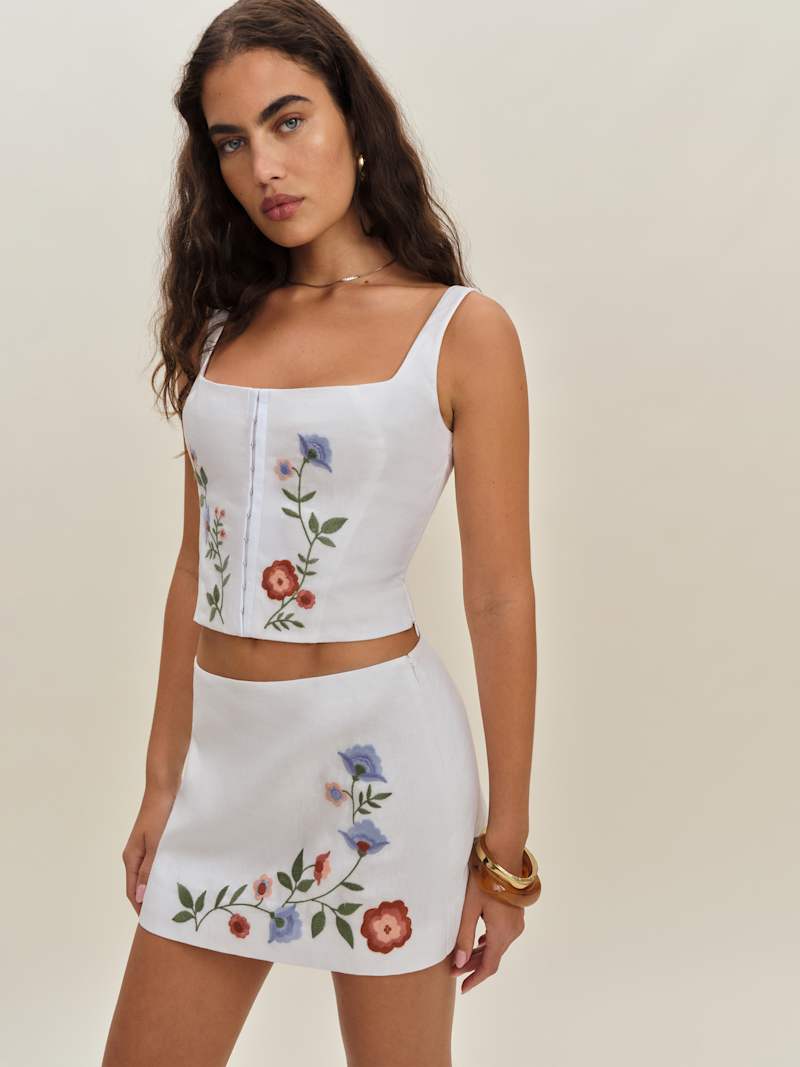 Ren Linen Skirt