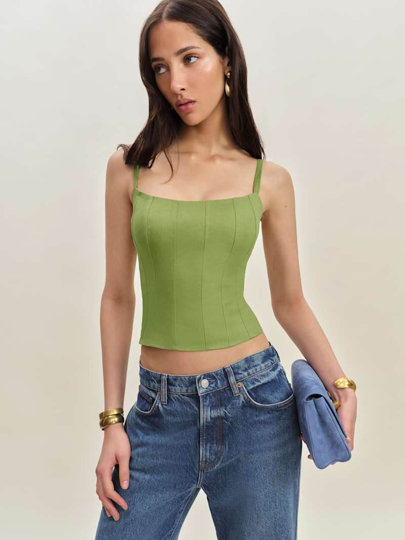 Hattie Linen Top
