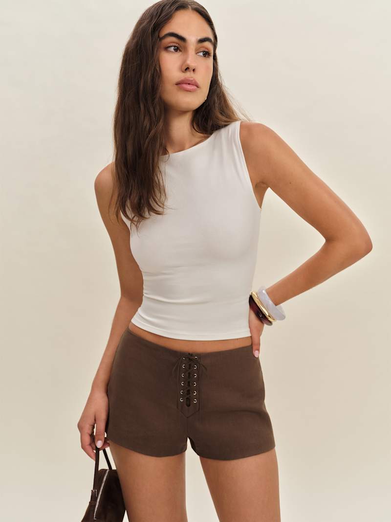 Quin Linen Short