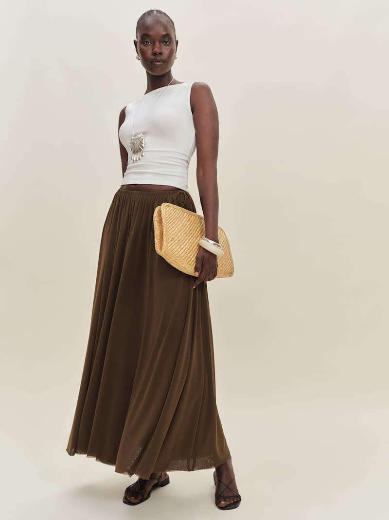 Brooks Sheer Knit Skirt
