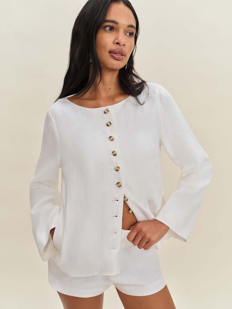Lucia Linen Jacket