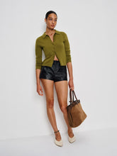 Florentina Cashmere Collared Cardigan
