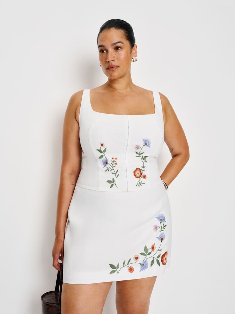 Juliet Linen Top Es