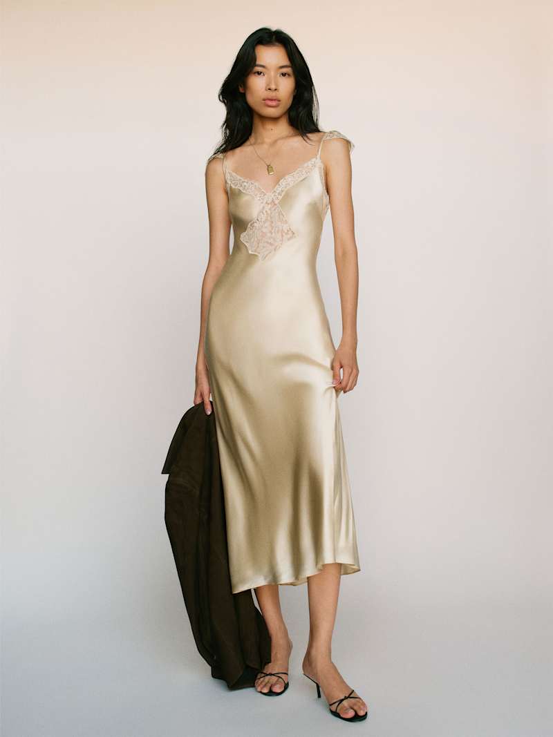 Serafina Silk Dress