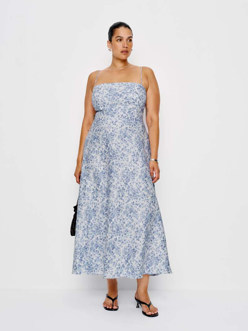 Monette Linen Dress Es