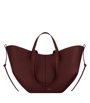 Polene Cyme Edition Textured Black Cherry - Size: One Size Bags | Shop From The Mirage