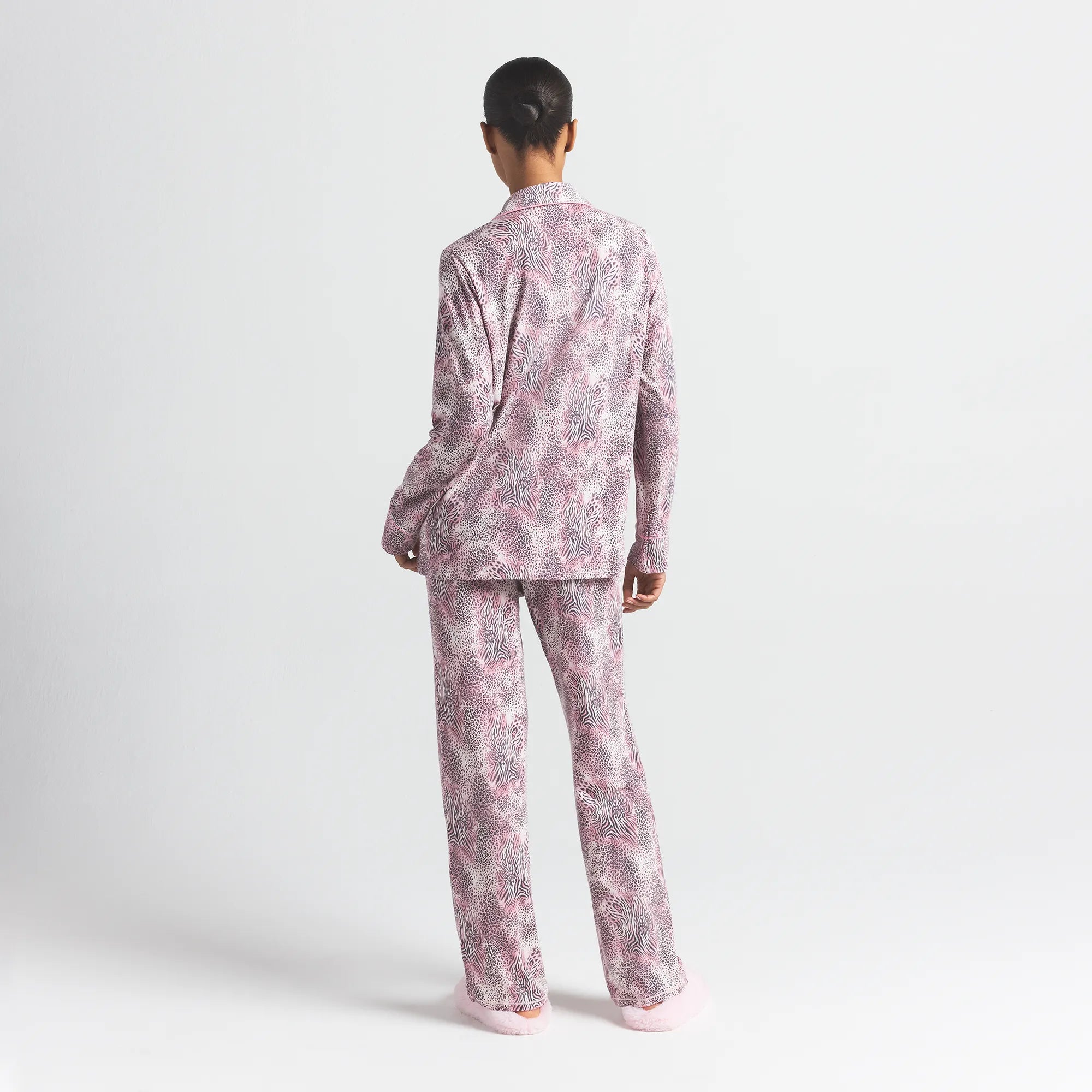 Skims Sleep Long Sleeve Button Up Set