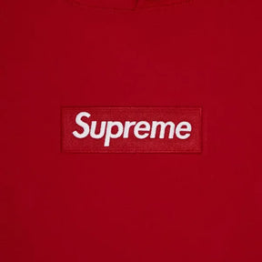 Supreme Box Logo Hooded Sweatshirt 'Red'