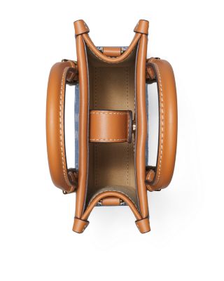 Mini T Monogram Denim Tote