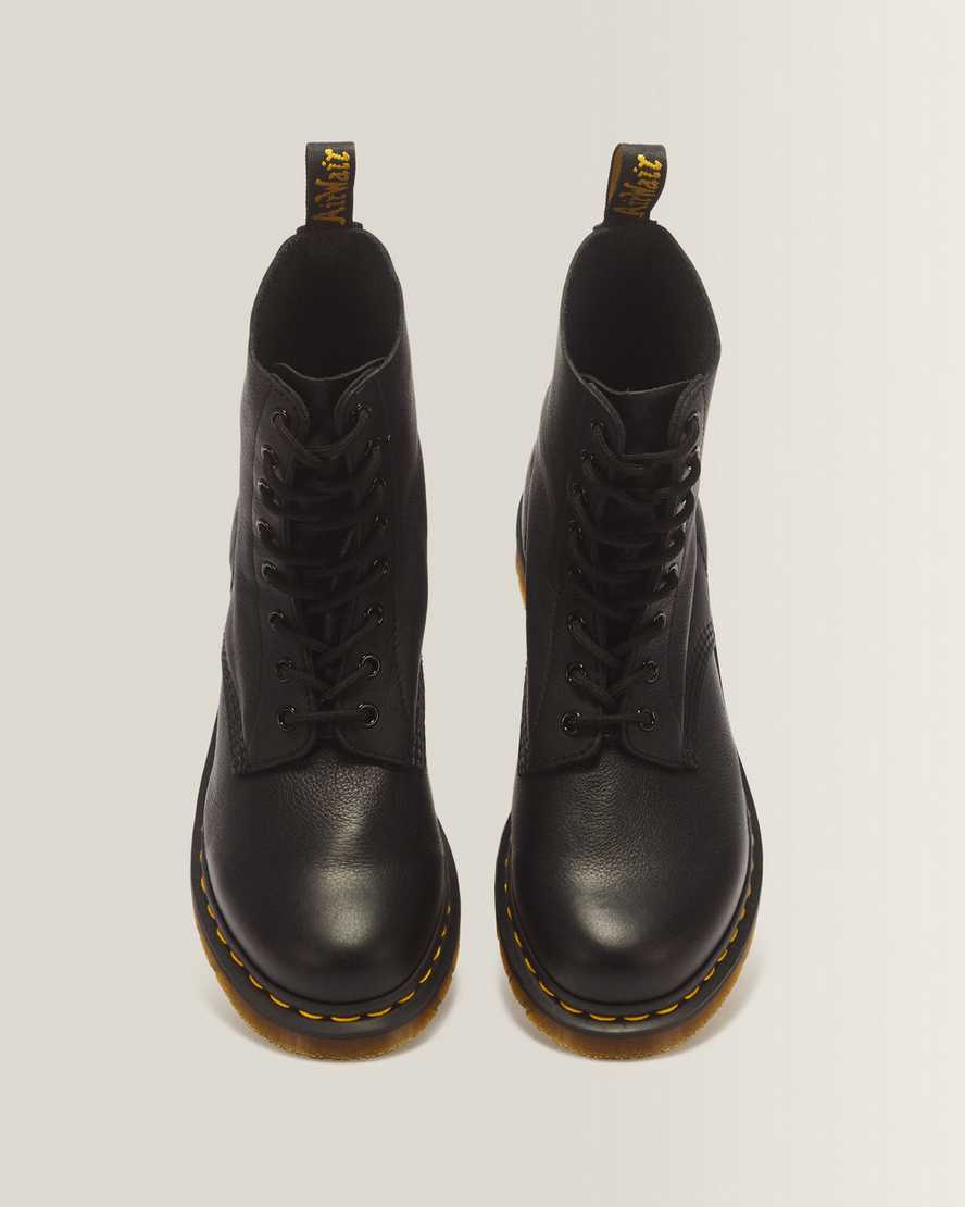 1460 Pascal Virginia leather boots — Black