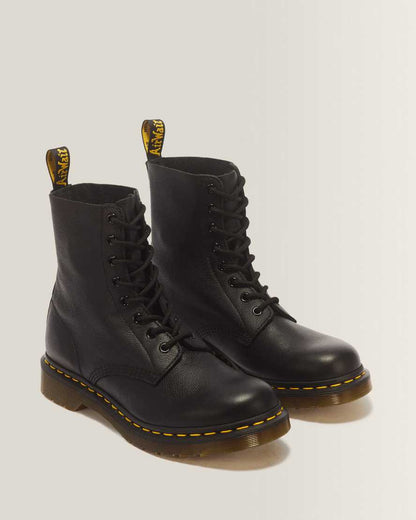 1460 Pascal Virginia leather boots — Black