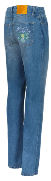 Casablanca Vintage Tennis Club Denim Jeans