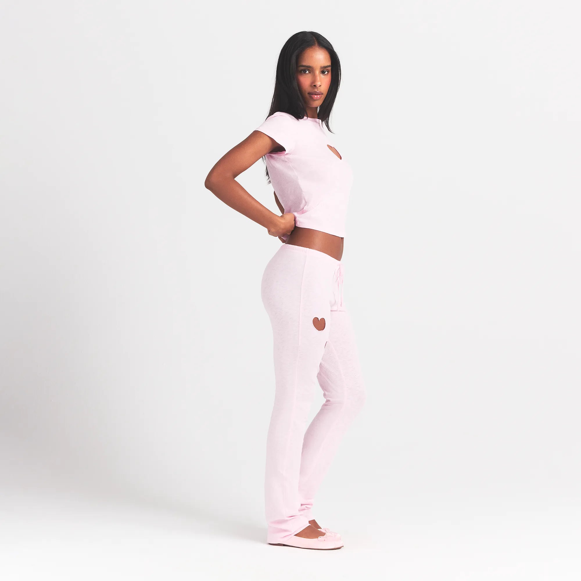 Worn in Jersey Heart Straight Leg Pant
