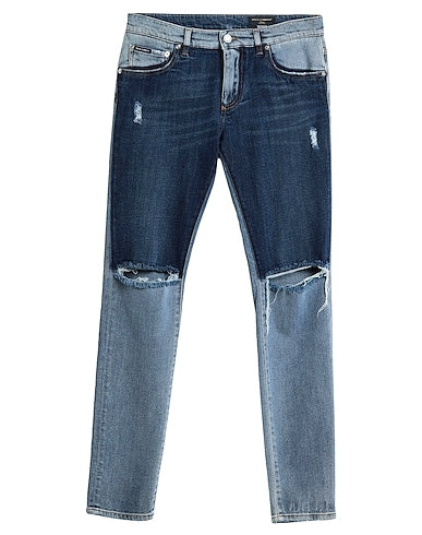 DOLCE&GABBANA DENIM TROUSERS