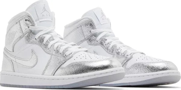 Air Jordan 1 Mid SE 'Metallic Silver'