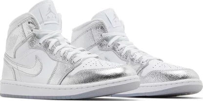 Air Jordan 1 Mid SE 'Metallic Silver'