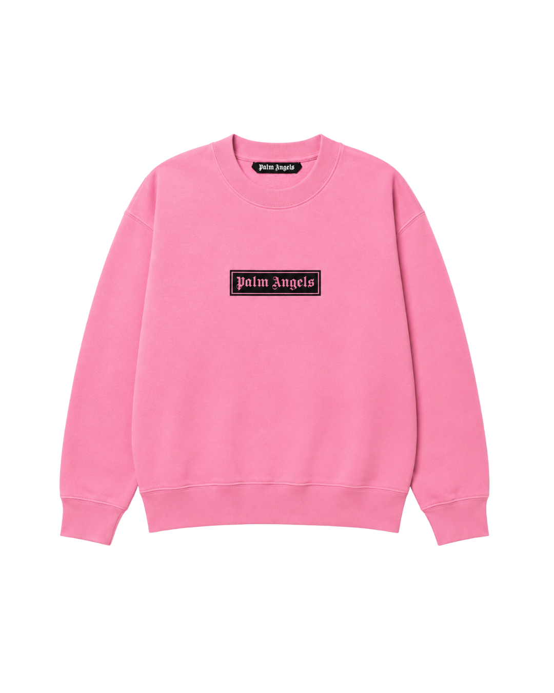Palm Angels logo-print cotton sweatshirt