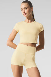 Alosoft Crop Finesse Short Sleeve