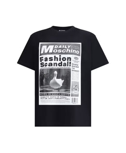 Moschino Maxi Print Cotton T-Shirt
