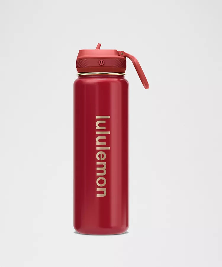 Lunar New Year Back to Life Sport Bottle 24oz Straw Lid