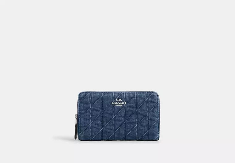 Coach Medium Id Zip Wallet With Quilting - Wallets | Shop From The Mirage