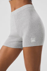 Scholar Knit High-Waist Short