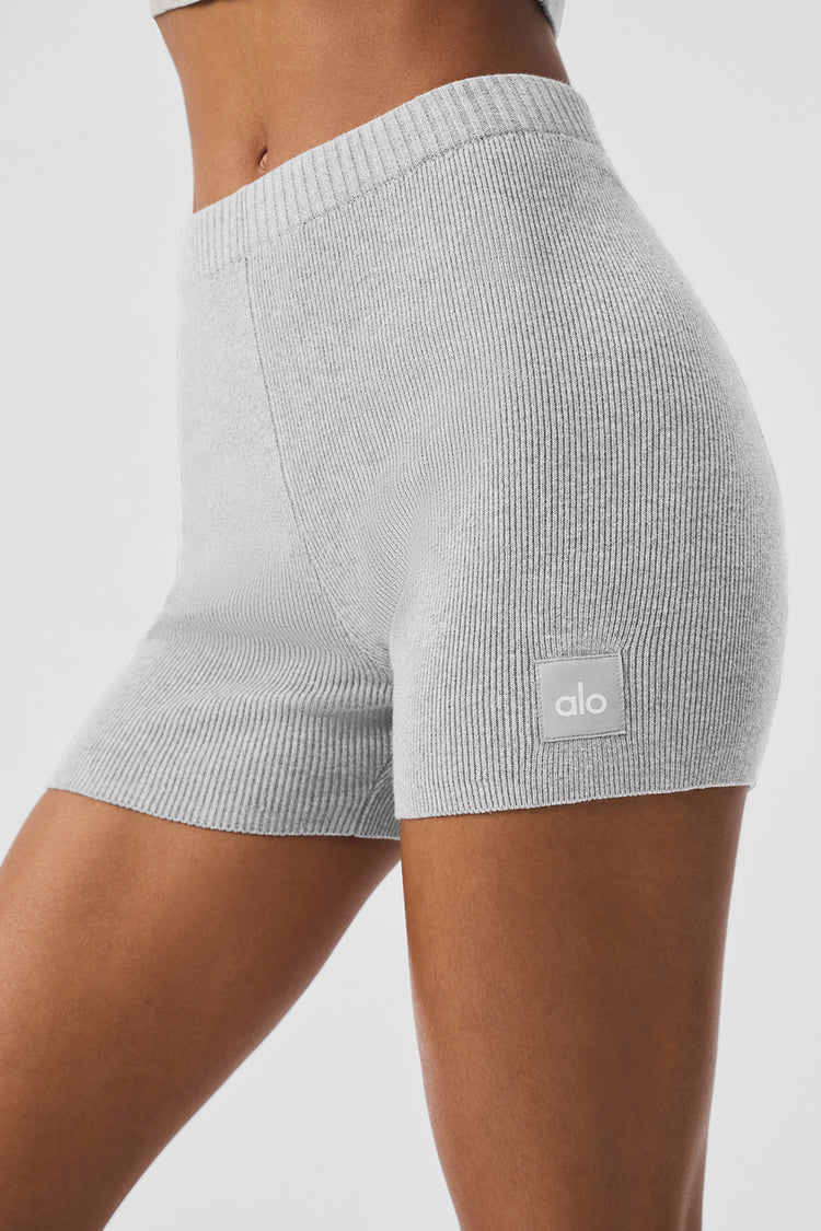 Scholar Knit High-Waist Short