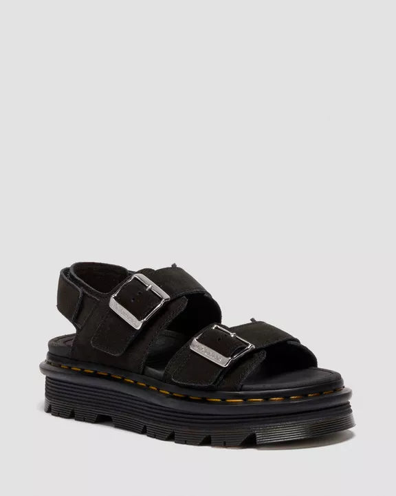 Zebzag Suede Sandals