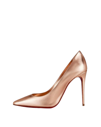 WOMEN'S KATE LEATHER PUMPS 100MM