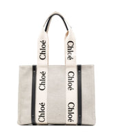 Grey Woody Tote Bag