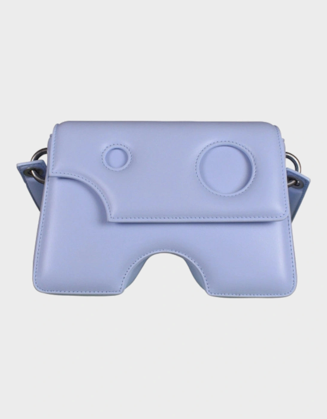 OFF-WHITE Off white burrow 22 blue shoulder bag