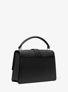 Greenwich Medium Saffiano Leather Satchel