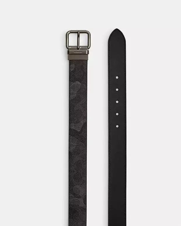 Roller Buckle Cut To Size Reversible Belt, 38 Mm