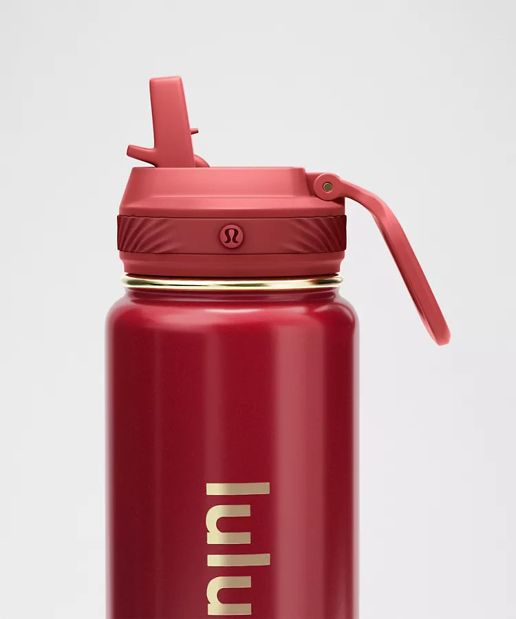 Lunar New Year Back to Life Sport Bottle 24oz Straw Lid