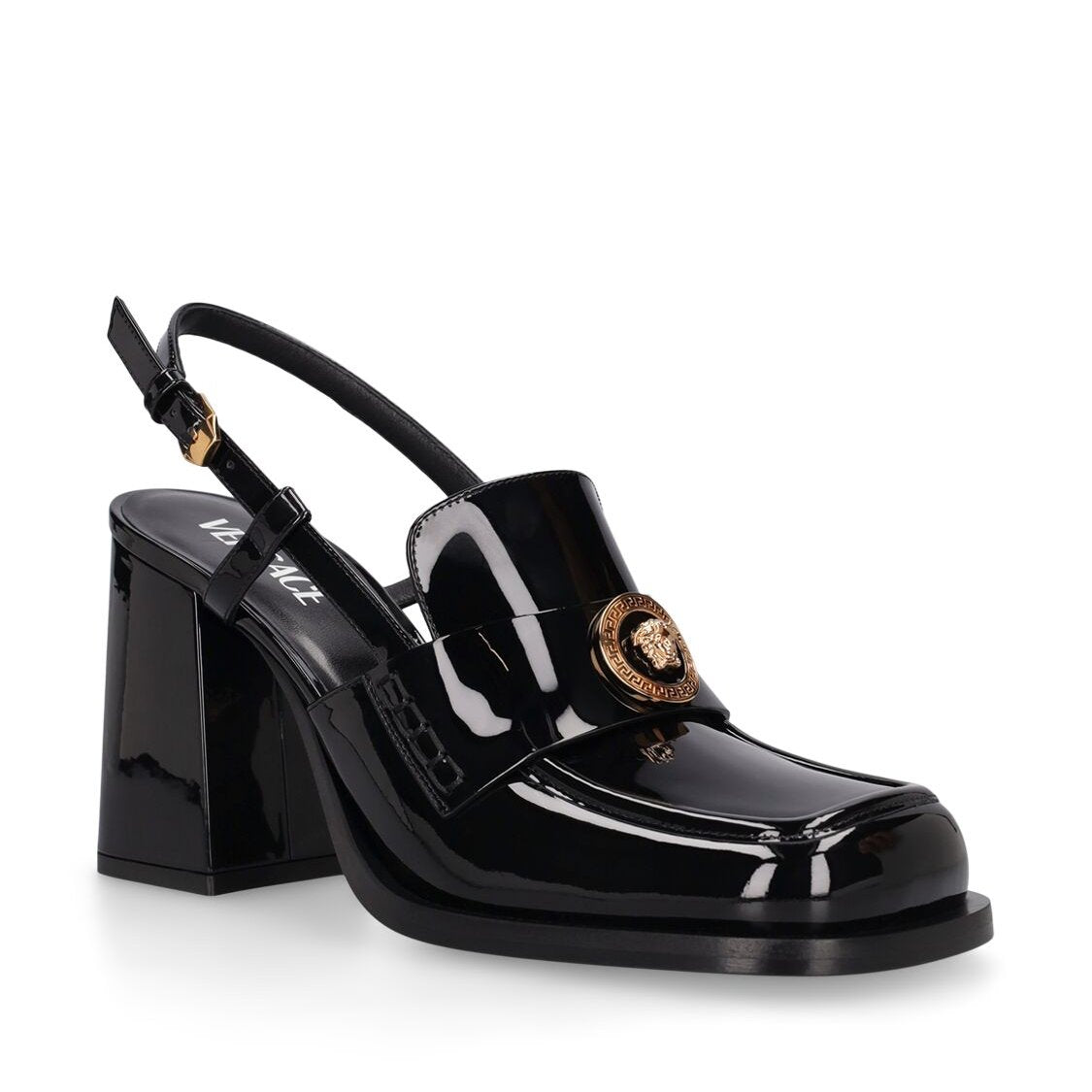 Versace Versace 85mm Patent leather heels - Size: UK 4 Heels | Shop From The Mirage