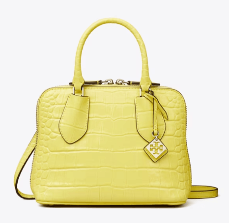 Tory Burch MINI EMBOSSED SWING SATCHEL - Bags | Shop From The Mirage