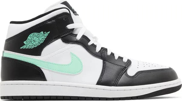 Nike Air Jordan 1 Mid 'Green Glow' - Size: UK 7 Sneakers | Shop From The Mirage