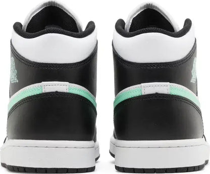 Nike Air Jordan 1 Mid 'Green Glow' - Size: UK 7 Sneakers | Shop From The Mirage