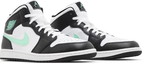 Nike Air Jordan 1 Mid 'Green Glow' - Size: UK 7 Sneakers | Shop From The Mirage