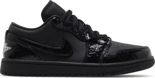 Nike Air Jordan 1 Low SE 'Black Croc'