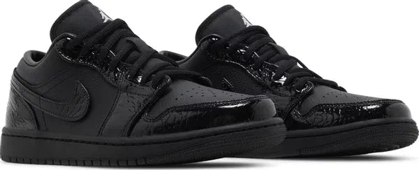 Nike Air Jordan 1 Low SE 'Black Croc'