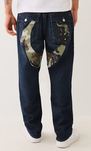 BOBBY CAMO HORSESHOE BAGGY JEAN